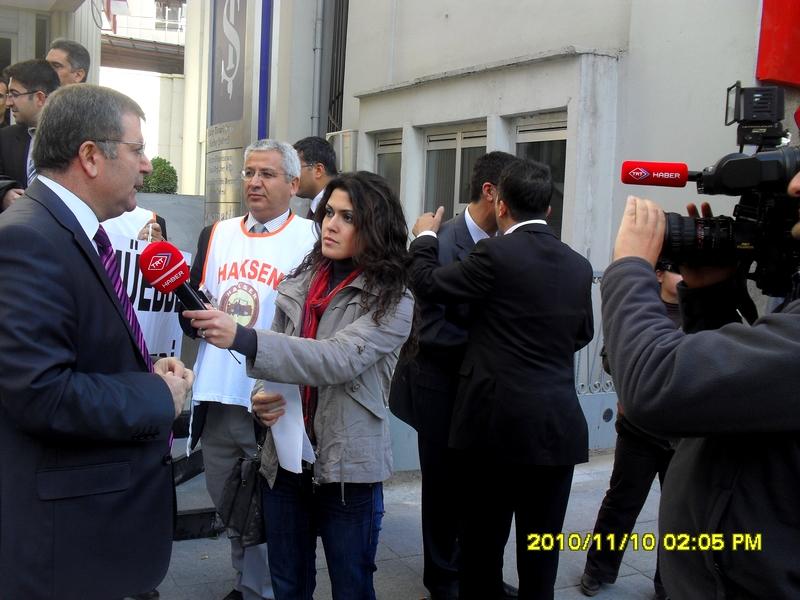 KKDF Artışına Anlamlı Protesto