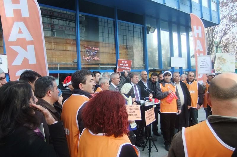 Haksen, Yeni Yılın İlk Eylemini Yaptı.