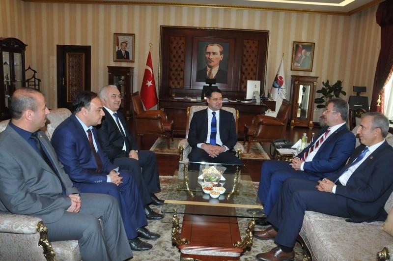 Kırıkkale Valisi M.İlker Haktankaçmaz'ı ziyaret