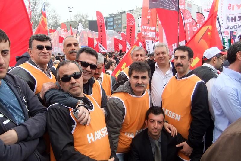 Emeğin Bayramını Taksim’de Kutladık