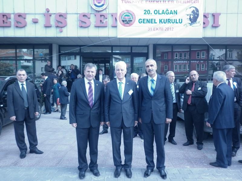 Emeklilerin Genel Kuruluna Katıldık