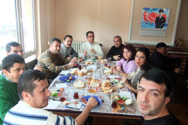 Ankara 1 Nolu Şubeden Kahvaltılı  Toplantı