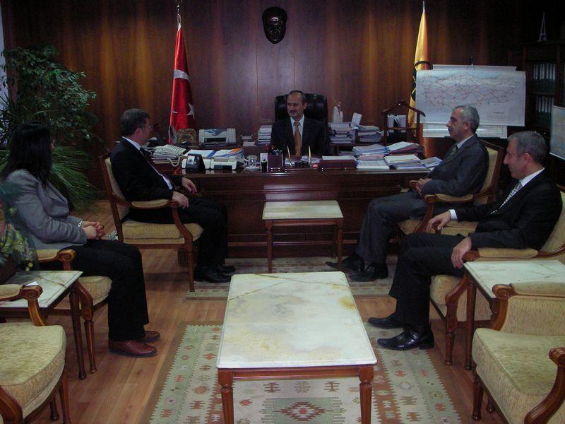 Karayolları Genel Müdürü'nü ziyaret