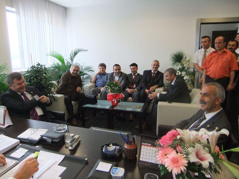 CHP Genel Başkan Yardımcısı Haluk Koç'u ziyaret