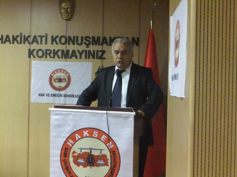 İnsan Haklarına Dayalı Sendikacılık Yapıyoruz