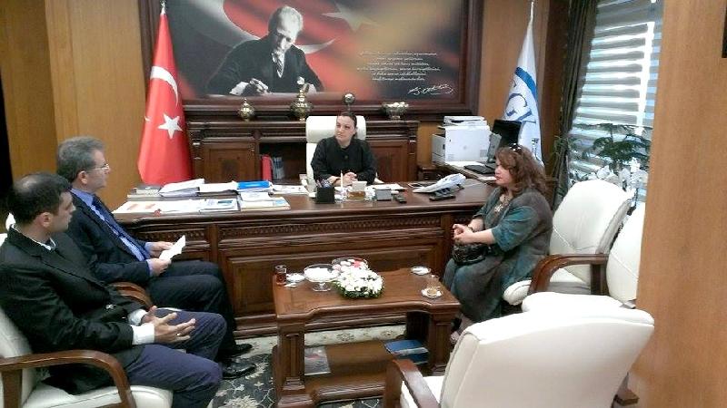 SGK Başkanı sayın Yadigar Gökalp'i Ziyaret