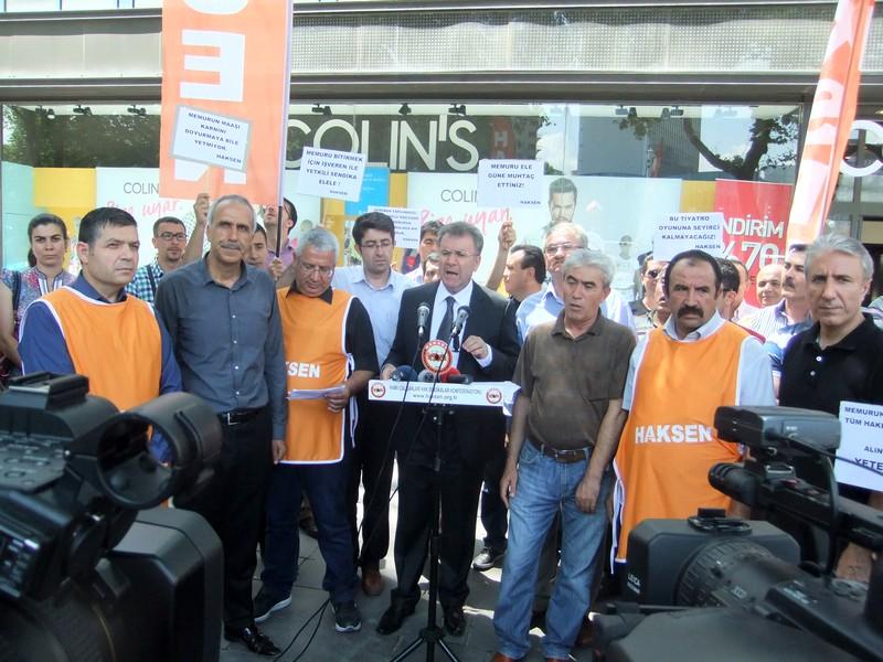 Sıra Dışı Sendikadan Sıra Dışı Protesto 