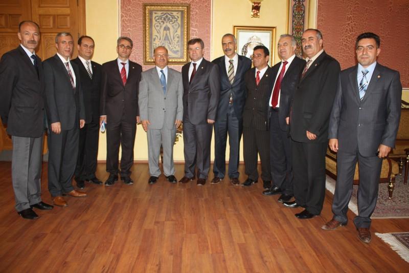 Sivas Valisi sayın Ali Kolat'ı ziyaret