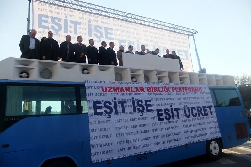 Uzmanlar Birliği Platformu  Mitingi