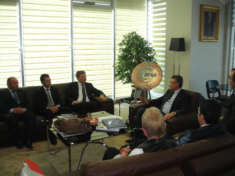 AFAD Başkanı Dr. Fuat Oktay’ı Ziyaret