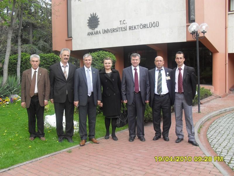 Ankara Üniversitesine ziyaret