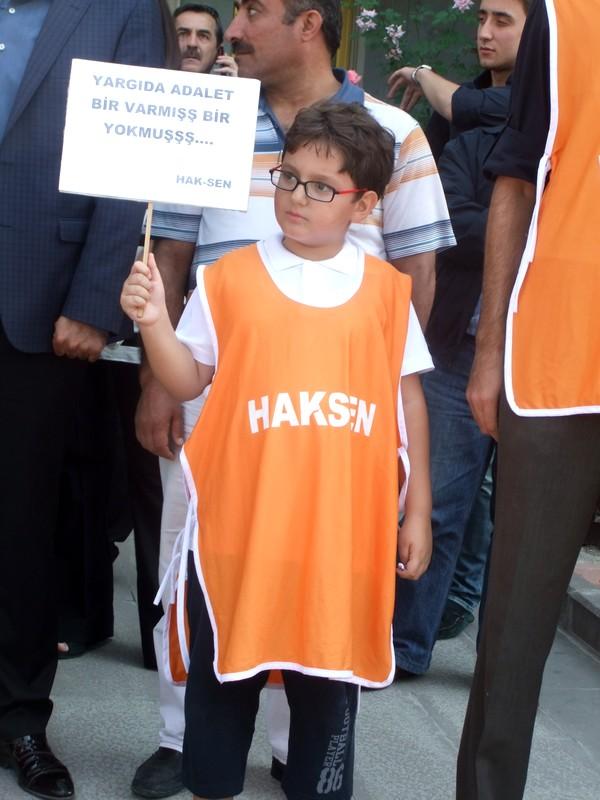 Yargıdaki  Adaletsizliği Protesto Eylemi