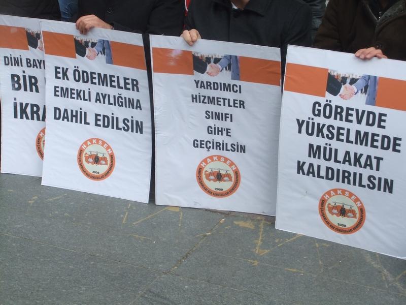 Haksen 2016 Yılının İlk Eylemini Yaptı