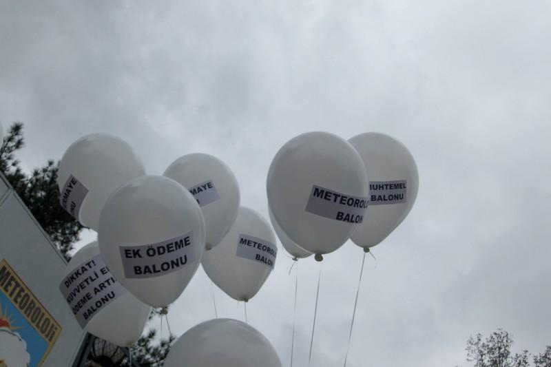 Meteorolojide Ek Ödeme Protestosu
