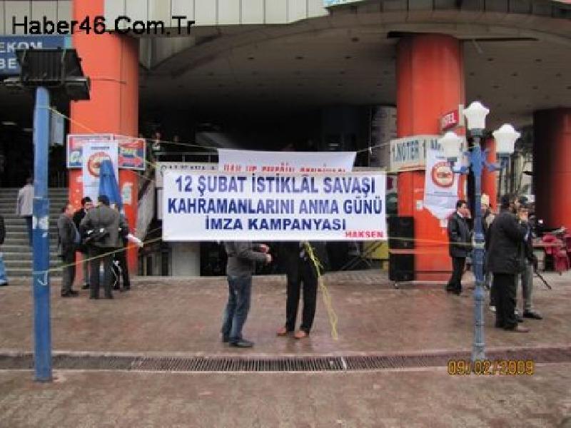 İmza kampanyamıza büyük destek 