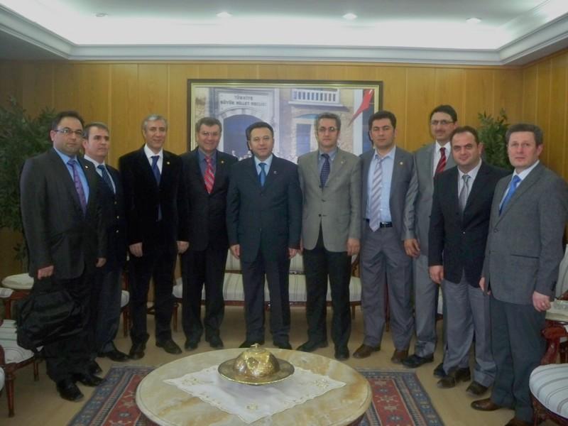 Samsun Valisi Hüseyin Aksoy’u Ziyaret