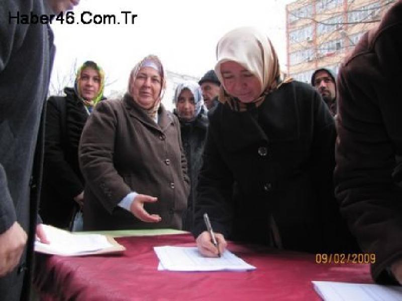 İmza kampanyamıza büyük destek 