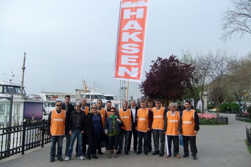 Emeğin Bayramını Taksim’de Kutladık