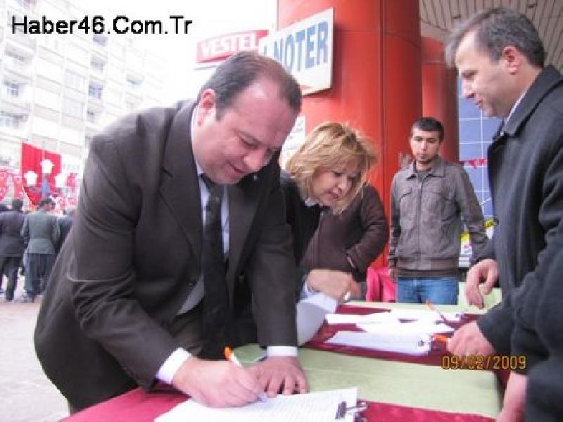 İmza kampanyamıza büyük destek 