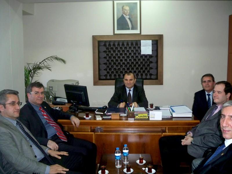 Samsun Valisi Hüseyin Aksoy’u Ziyaret