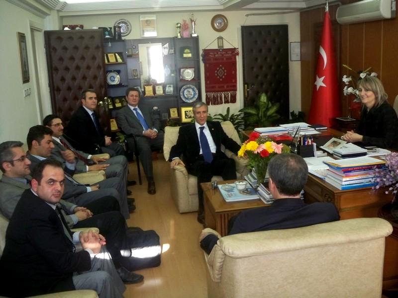 Samsun Valisi Hüseyin Aksoy’u Ziyaret