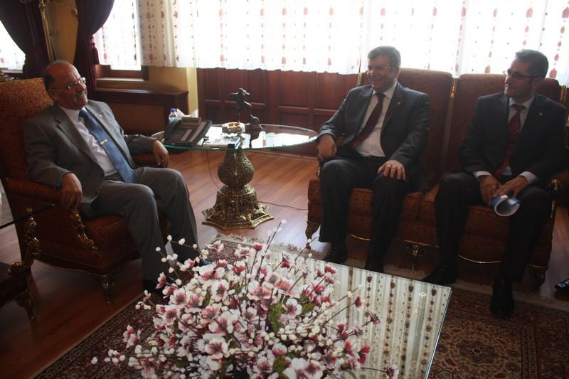 Sivas Valisi sayın Ali Kolat'ı ziyaret