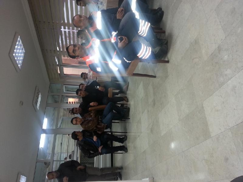 Acil Afet Eğitim Merkezinde Toplantı