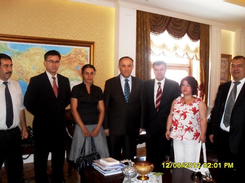 İçişleri Müsteşarına Tebrik Ziyareti