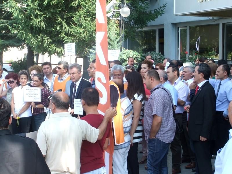 Yargıdaki  Adaletsizliği Protesto Eylemi