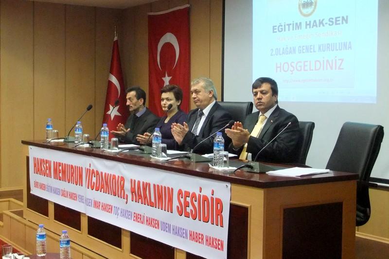 Eğitim Hak-Sen’in  Genel Kurul Coşkusu