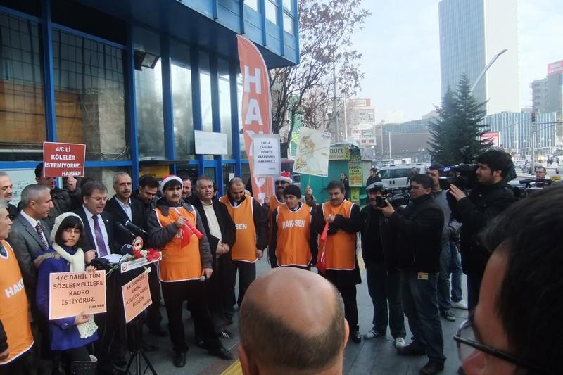 Haksen, Yeni Yılın İlk Eylemini Yaptı.