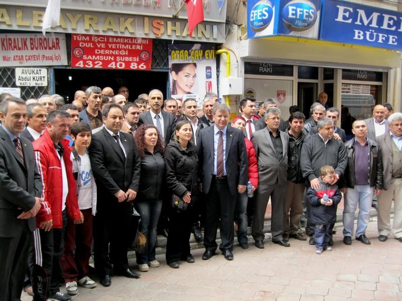 Samsun İl Başkanlığımız Törenle Açıldı