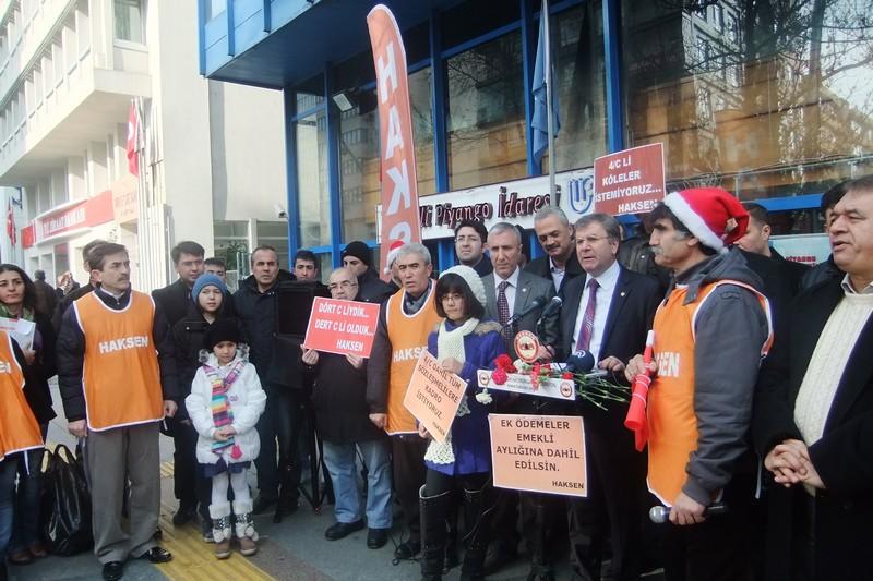 Haksen, Yeni Yılın İlk Eylemini Yaptı.