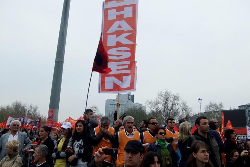 Emeğin Bayramını Taksim’de Kutladık