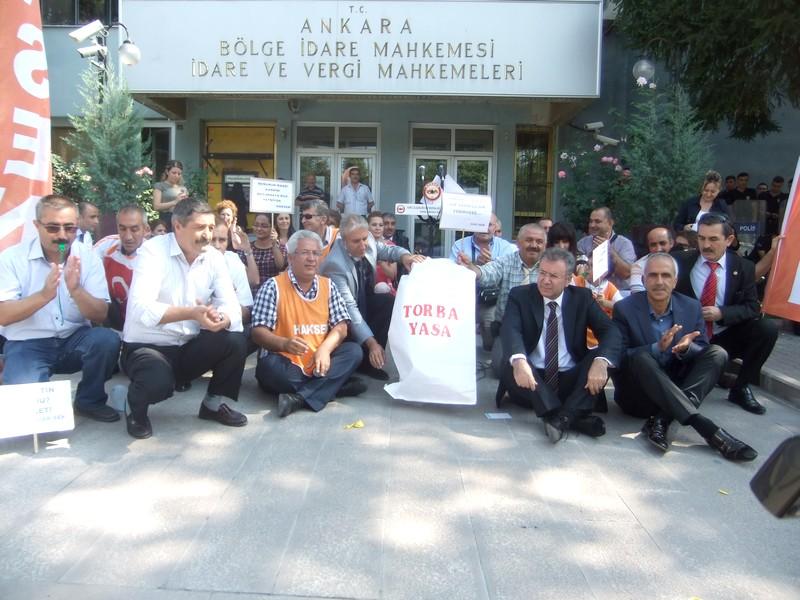Yargıdaki  Adaletsizliği Protesto Eylemi