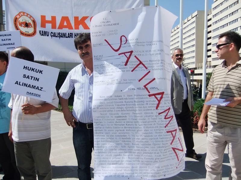 Genel Başkan Ayhan Çivi:Adalet Pazarlandı