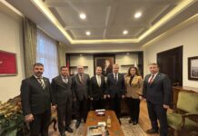 Adalet Bakanlığı’na ziyaret