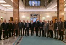 TBMM’de Emekli Nöbetine Destek ziyareti.