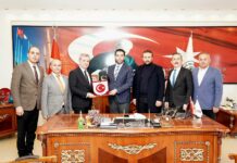 Kaman Belediye Başkanı Sn. Emre Demirci’yi ziyaret.