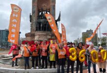 1 Mayıs’ı Taksim’de kutladık !